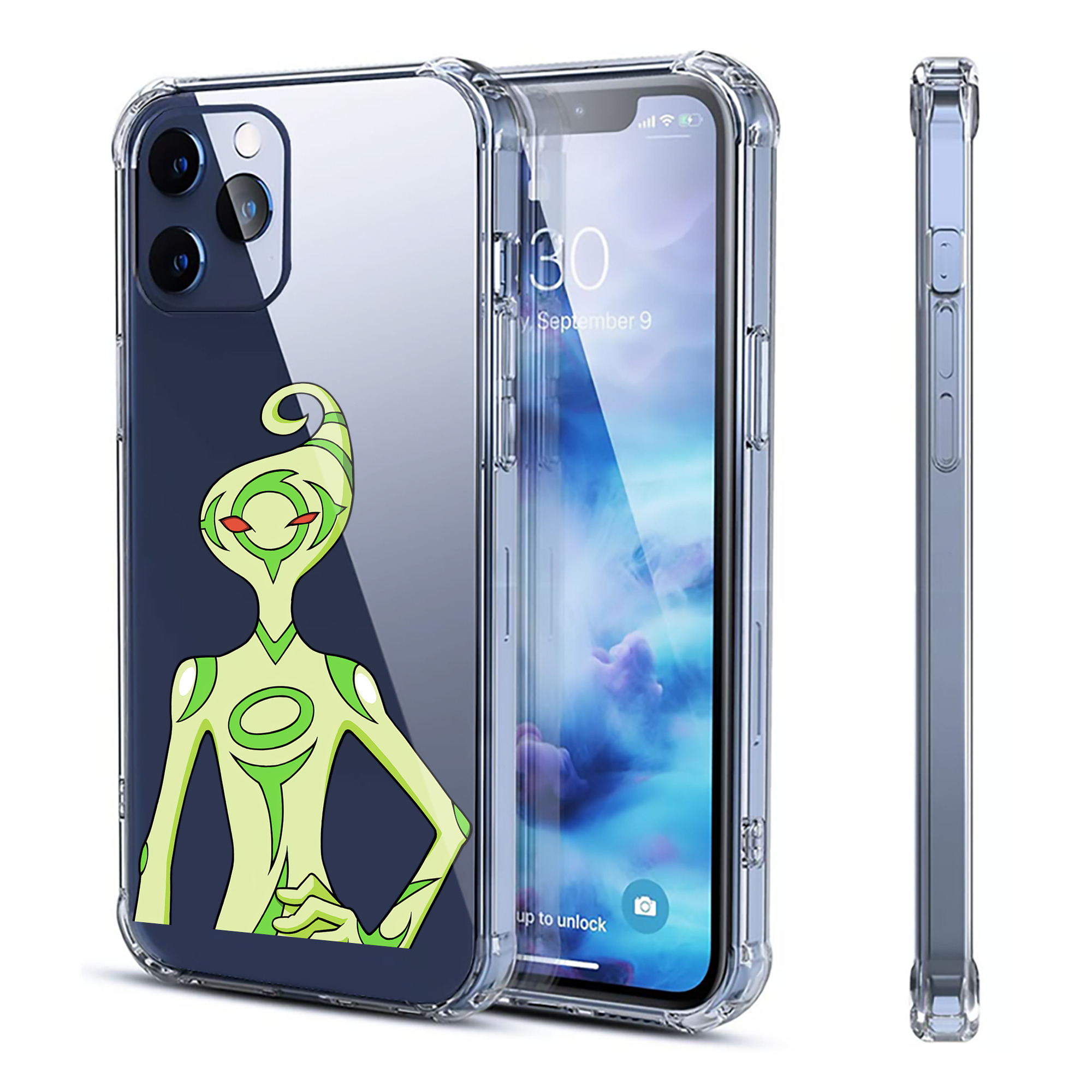 （画像用） 遊☆戯☆王 Yu-Gi-Oh! 【iPhone 12シリーズ対応】透明スマホケース（クリアソフトケース）